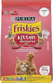 Purina Friskies Kitten Discoveries Cat Food 400g
