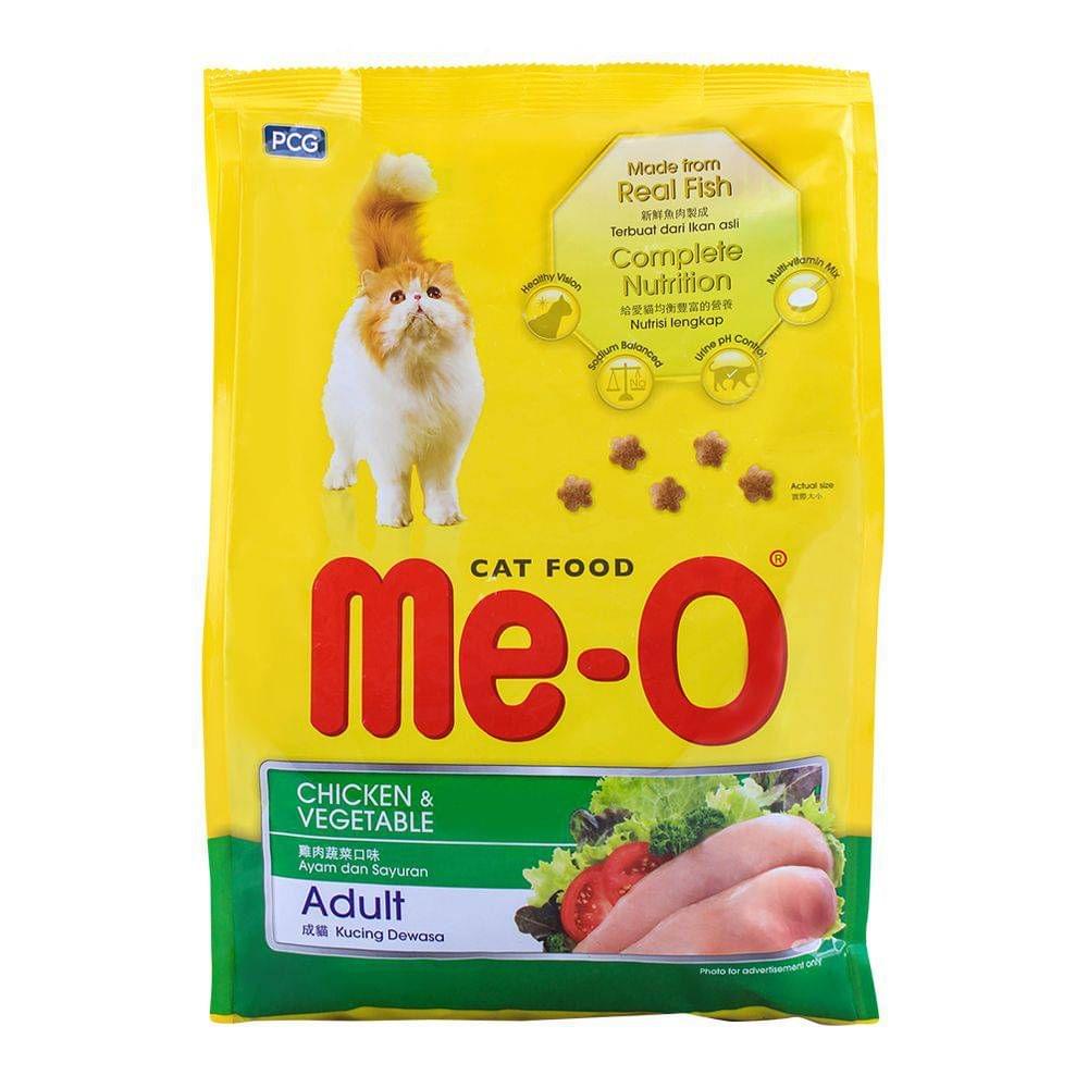 Me-O Chicken & Vegetable Adult Cat Food 1.2kg