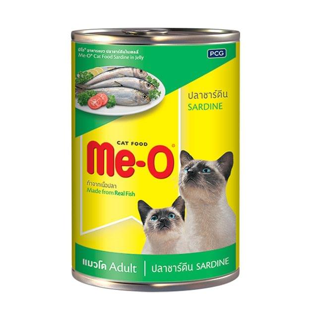 Me-o Adult Can Sardine Cat Food 400g