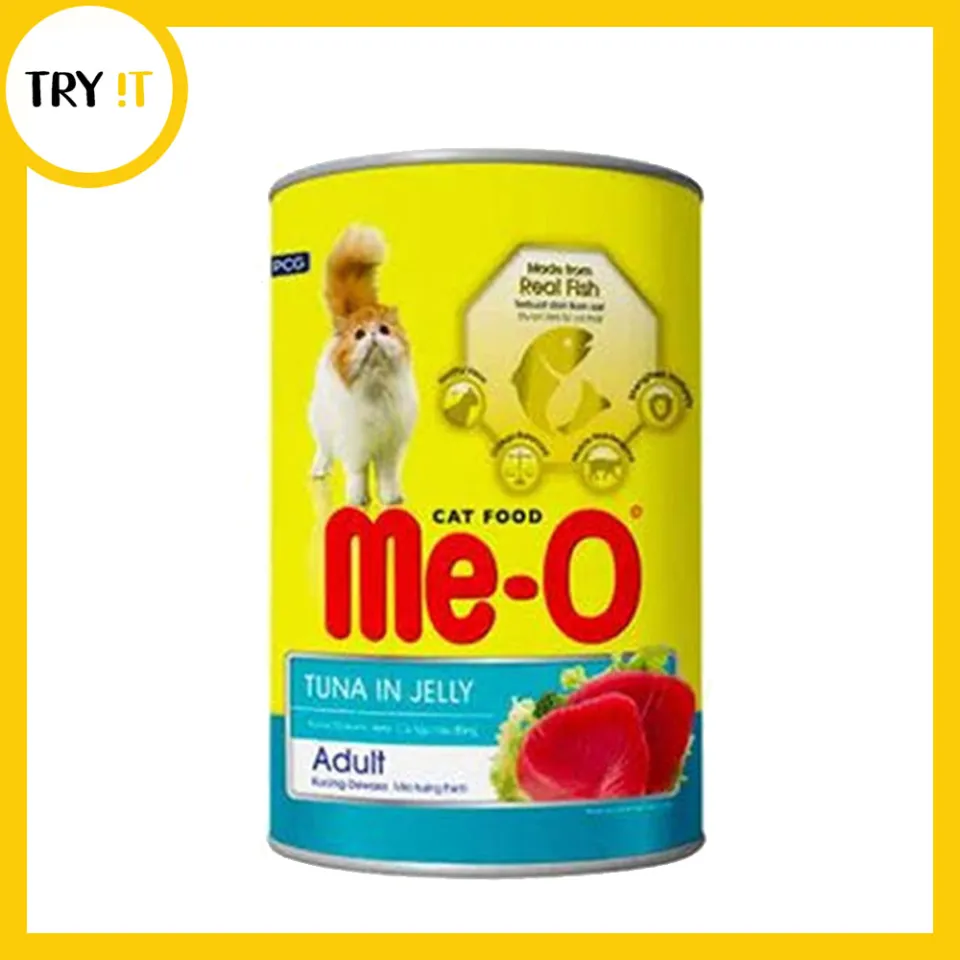 Me-O Cat Food Tuna In Jelly Tin 400g