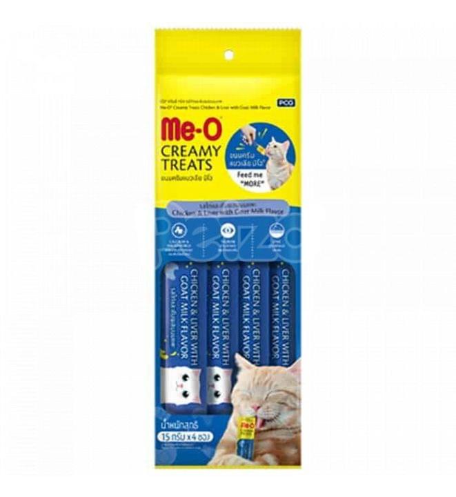 Me-O Creamy Treat Chicken Liver 4 x 15g