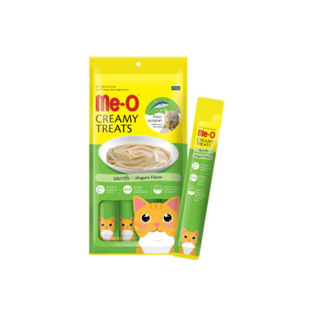 Me-O Creamy Treats Maguro Packet 4 x 15g