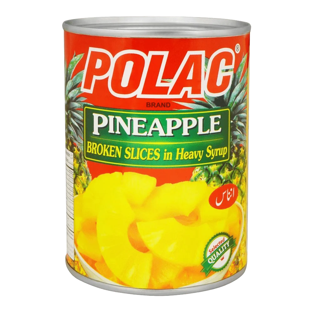 Polac Pineapple Broken Slices in Heavy Syrup 565g
