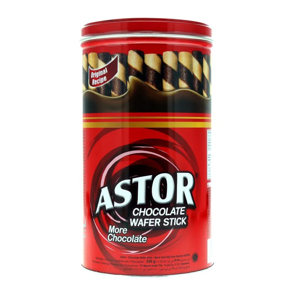 Astor Wafer Sticks Tin 330g