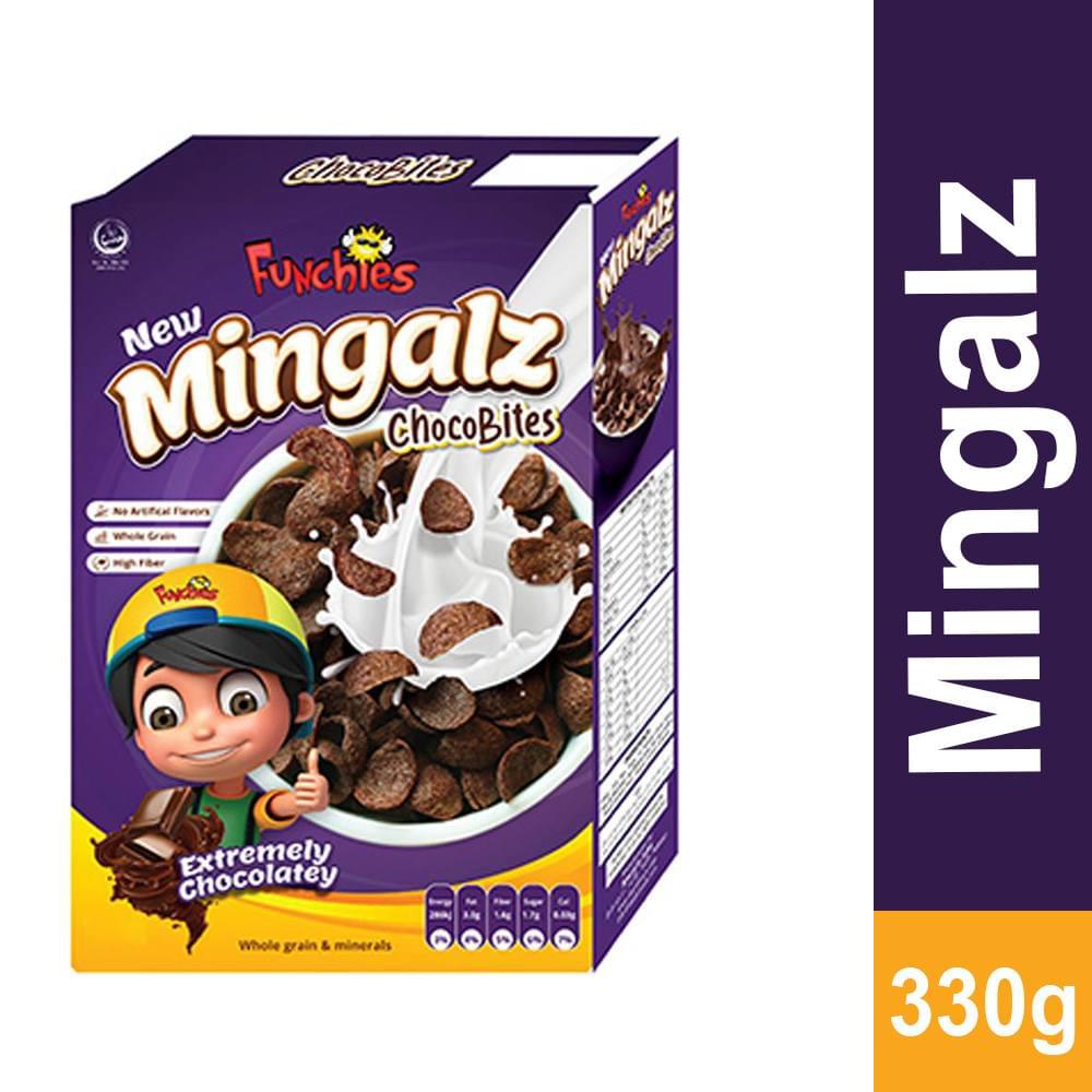 Funchies Mingalz Choco Bites Purple 330g