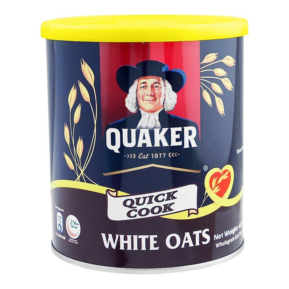 Quaker White Oats (Tin) 400g
