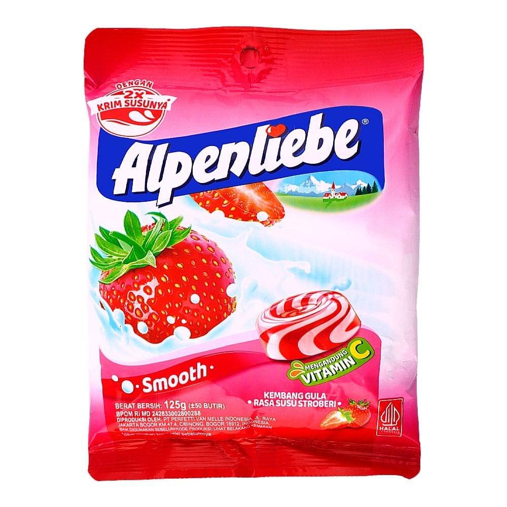 Alpenliebe Candy Strawberry Flavor 125g