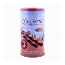 Biscotto Wafer Sticks Strawberry Cream Tin 370g