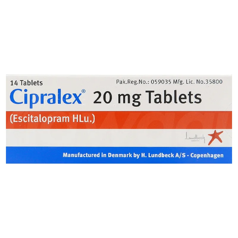 Cipralex (20mg) IMP Film Coated Tablets 28pcs