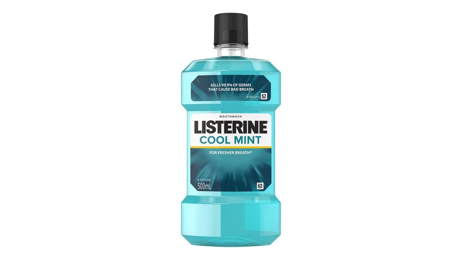 Listerine Cool Mint Liquid Mouthwash 500ml